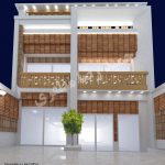 طراحی نمای ساختمان مدرن