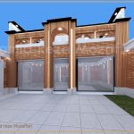 طراحی نمای کلاسیک ساختمان مسکونی